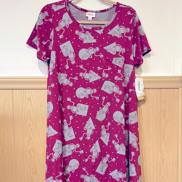 LuLaroe Disney Kermit the Frog Carly Med.